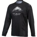 Cross shirt Kenny Titanium Zwart | MAAT XX-LARGE, Motoren, Verzenden, Nieuw met kaartje, Motorcrosskleding, Kenny