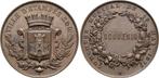 Brons medaille 1873 Frankreich Etampes Stadt Stadt, Postzegels en Munten, Penningen en Medailles, Verzenden