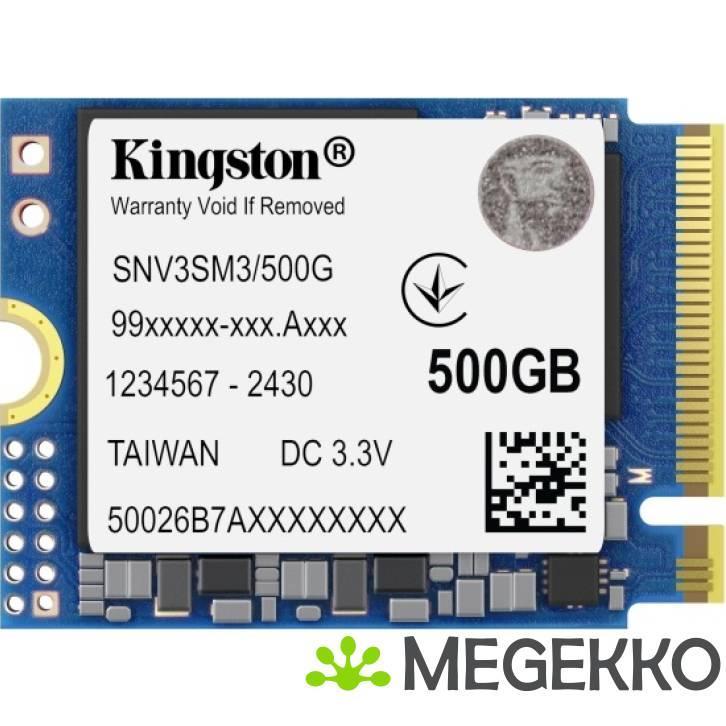Kingston SSD NV3 500GB 2230, Computers en Software, Harde schijven, Nieuw, Verzenden