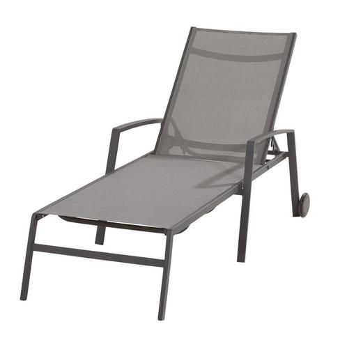 Solana ligbed Matt carbon Taste4SO, Tuin en Terras, Ligbedden, Nieuw, Aluminium, Ophalen of Verzenden