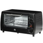 TRUUSK Mini Oven 10L 750W Tot 230°C Met Timer 60 Min Kleine, Verzenden, Nieuw