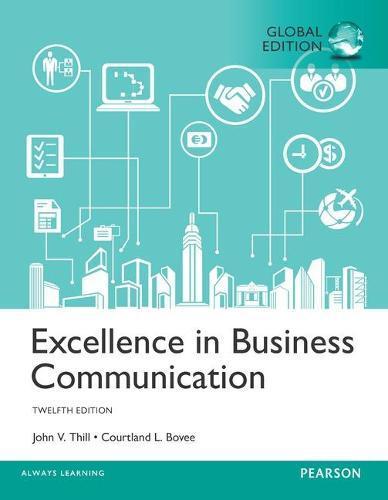 Excellence in Business Communication, Boeken, Studieboeken en Cursussen, Verzenden