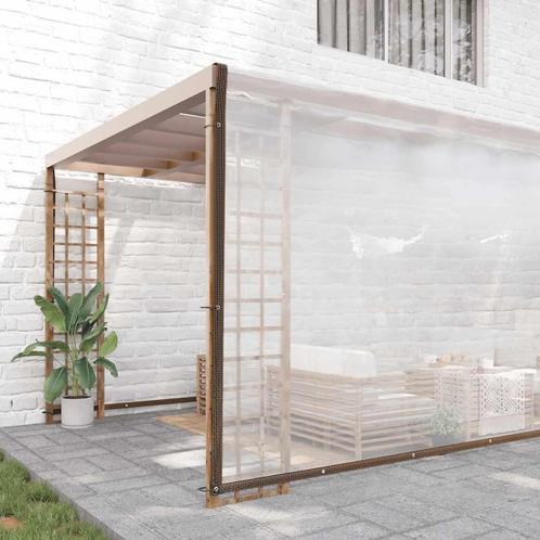 vidaXL Doorzichtig zeildoek met zeilringen 8x12 m, Doe-het-zelf en Verbouw, Overige Doe-het-zelf en Verbouw, Nieuw, Verzenden
