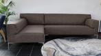 Design on Stock Bloq 2,5 zitsbank chaise bruin REFURBISHED
