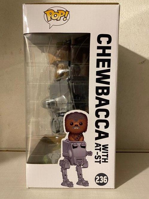 Funko - Funko Pop Chewbacca With AT-ST 236 Funko Pop -, Antiek en Kunst, Antiek | Speelgoed
