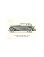 1934 ALFA ROMEO 6C 2300 TOURISME & GRAND TOURISME BROCHURE, Nieuw, Alfa Romeo, Author