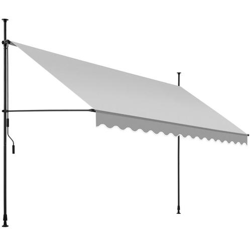 Klemluifel met zwengel, in hoogte verstelbaar - 400 x 180 cm, Tuin en Terras, Overige Tuin en Terras, Verzenden