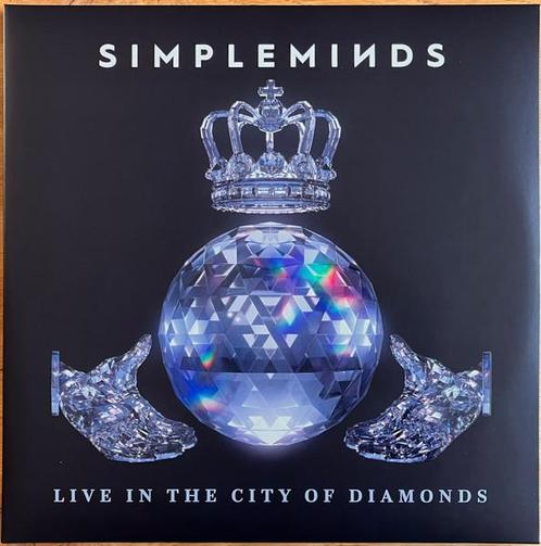 lp nieuw - Simple Minds - Live In The City Of Diamonds, Cd's en Dvd's, Vinyl | Rock, Zo goed als nieuw, Verzenden