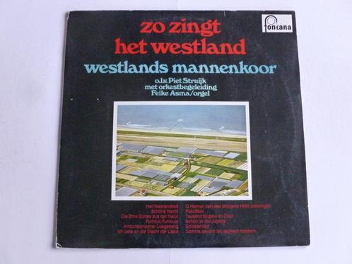 Zo zingt het Westland - Westlands Mannenkoor , Feike Asma (L, Cd's en Dvd's, Vinyl | Klassiek, Zo goed als nieuw, Verzenden