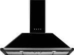 Smeg KT110BLE wand afzuigkap zwart, Wandschouwkap, Verzenden, Nieuw, Vrijstaand