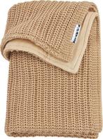 Meyco Baby Herringbone velvet wiegdeken - warm sand -, Verzenden, Nieuw