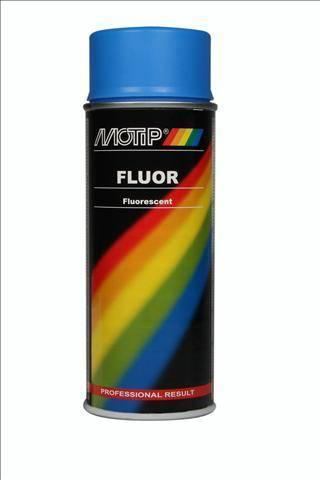 Motip Fluorescerende Lak Blauw 400ml, Auto diversen, Autogereedschap, Nieuw, Ophalen of Verzenden