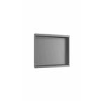 Inbouwnis AquaSplash Eve 30x30x7 cm Gunmetal, Ophalen of Verzenden, Nieuw
