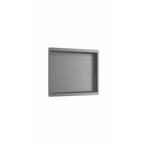 Inbouwnis AquaSplash Eve 30x30x7 cm Gunmetal, Doe-het-zelf en Verbouw, Sanitair, Ophalen of Verzenden