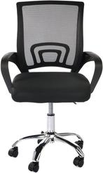 Ergonomische Stoel Zwart Mesh | Premium | OP=OP, Huis en Inrichting, Banken | Bankstellen, Eenpersoons, Minder dan 75 cm, Hoekbank