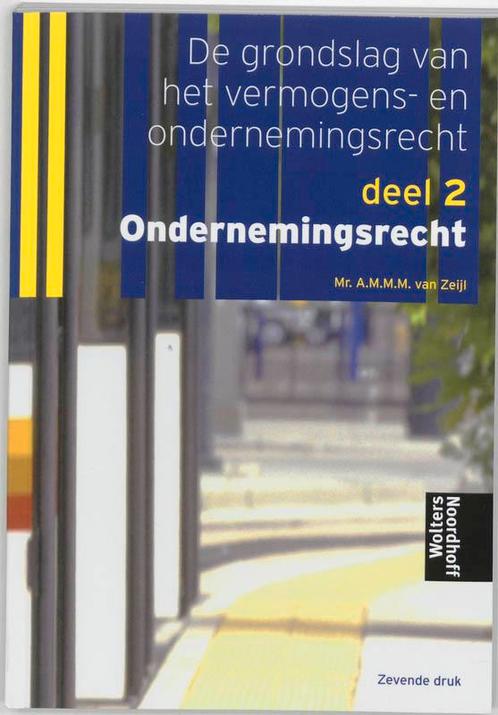 Grondslagen van het vermogensrecht 2 ondernemi 9789001984434, Boeken, Wetenschap, Zo goed als nieuw, Verzenden