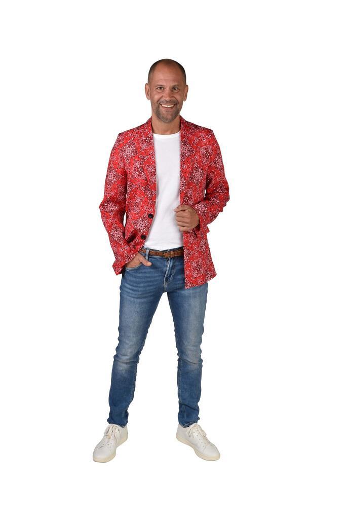 Colbert Boerenzakdoek Rood, Kleding | Heren, Carnavalskleding en Feestkleding, Nieuw, Ophalen of Verzenden