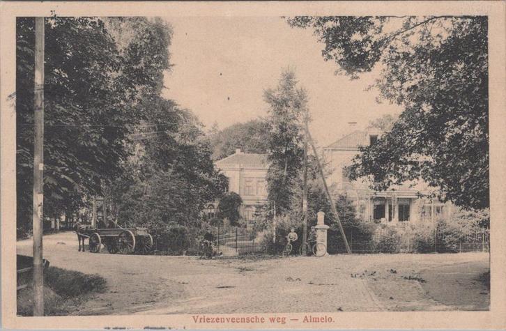 ALMELO - Vriezenveensche weg, Verzamelen, Ansichtkaarten | Nederland
