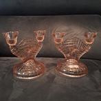 jeanette glass company - Kaarsenhouder (2) - Glas