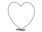 Frame Metalen hart op voet 39 cm zwart Staand Metalenframe, Ophalen of Verzenden, Nieuw