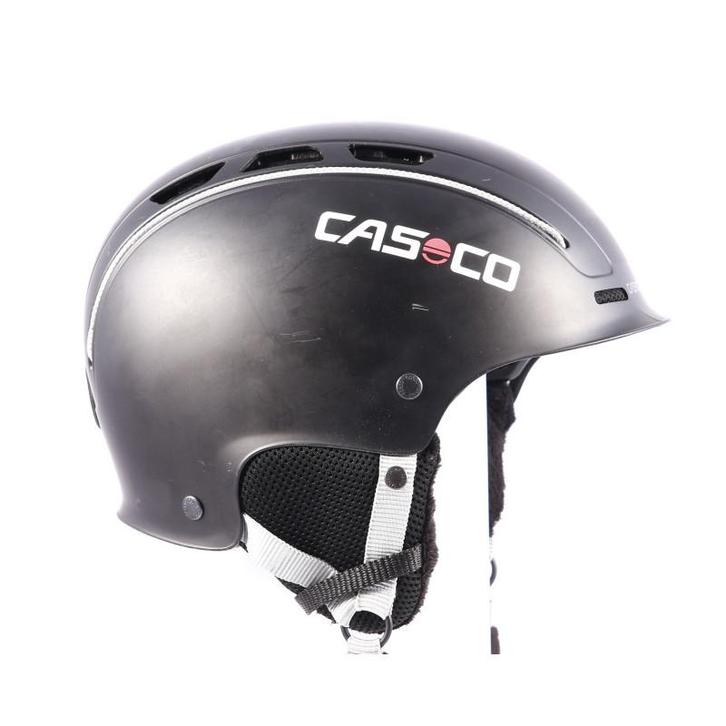 51 52 53 54 55 skihelm/snowboardhelm CASCO CX-3, Black, vers, Sport en Fitness, Skiën en Langlaufen, Skiën, Overige typen, Gebruikt