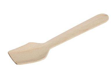 Wegwerp Houten Lepels vierkant | 9,6 cm, Zakelijke goederen, Horeca | Keukenapparatuur, Verzenden