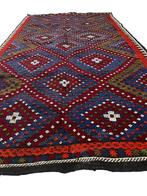 Turkse oversized handgeweven - Kelim - 183 cm - 355 cm, Huis en Inrichting, Stoffering | Tapijten en Kleden, Nieuw