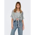 Only Blouse met korte mouwen ONLPAULA LIFE S/S TIE, Kleding | Dames, Blouses en Tunieken, Verzenden, Nieuw