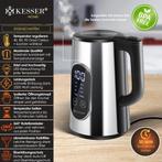 Waterkoker met temperatuurregeling - RVS - met LED - 1.7L -, Verzenden, Nieuw