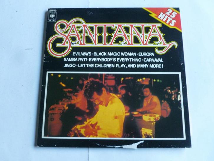 Santana - 25 Hits (LP) 88285, Cd's en Dvd's, Vinyl | Pop, Zo goed als nieuw, Verzenden