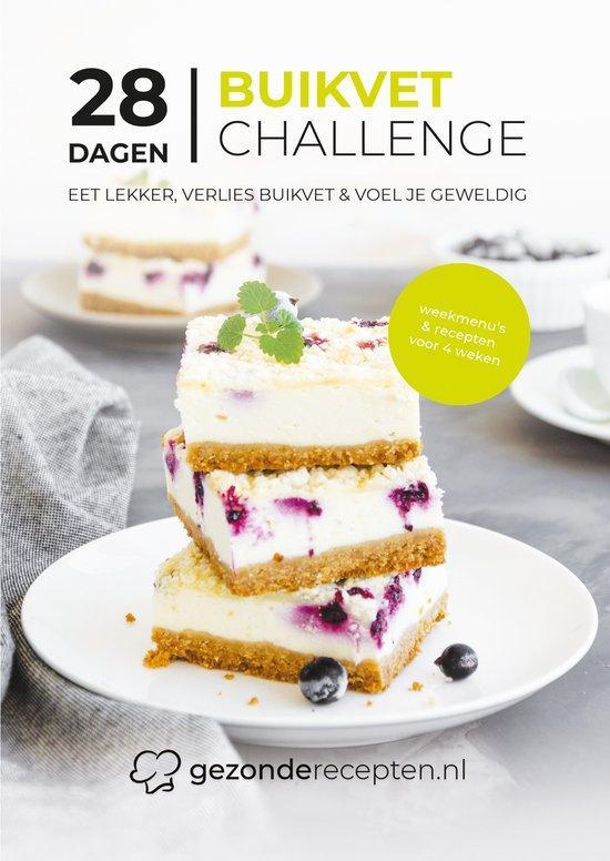 28 dagen buikvet challenge / Gezonderecepten.nl, Boeken, Kookboeken, Zo goed als nieuw, Verzenden