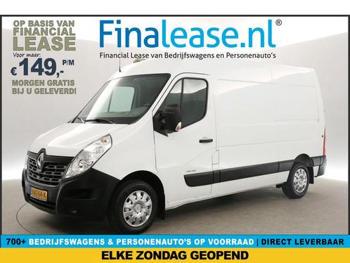 Renault Master 2.3 dCi L2H2 Airco PDC Schuifd Elekpak €149pm, Auto's, Bestelauto's, Lease, Handgeschakeld, Diesel, Renault, Wit
