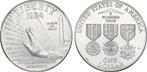 Dollar 1994 W Usa 'vietnam Gedenkstaette' zilver
