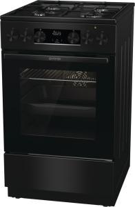 €379 Gorenje GKS5C70BJ Gas-elektrisch fornuis, Witgoed en Apparatuur, Fornuizen, Ophalen of Verzenden