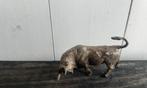 P. Chenet - Beeld, stier - 7 cm - Brons