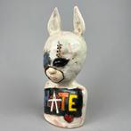 Iwo Rynkiewicz (XX-XXI) - sculptuur, HATE - hand made - 30, Antiek en Kunst