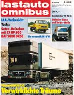 1979 LASTAUTO OMNIBUS MAGAZINE 09 DUITS, Boeken, Auto's | Folders en Tijdschriften, Nieuw, Author