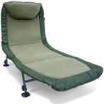 NGT Classic Bedchair met Recliner, voorzien van Micro Fleece