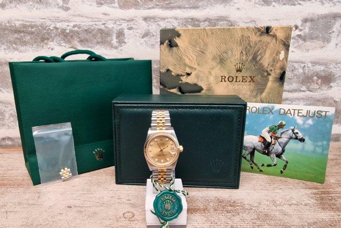 Rolex - Oyster Perpetual Datejust Diamonds - Zonder, Sieraden, Tassen en Uiterlijk, Horloges | Heren