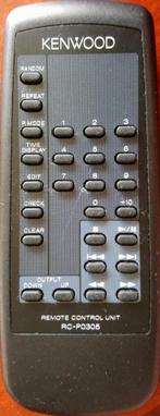 Afstandsbediening Kenwood rc-p0305 kt-2030, Audio, Tv en Foto, Afstandsbedieningen, Ophalen of Verzenden, Nieuw, Origineel