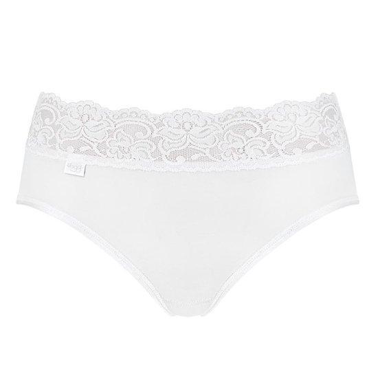 sloggi Romance Dames Midi slip - 38 - met kant - Wit, Kleding | Dames, Ondergoed en Lingerie, Verzenden