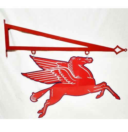 Mobilgas Pegasus Tweezijdig Bord - Replica, Huis en Inrichting, Woonaccessoires | Wanddecoraties, Ophalen