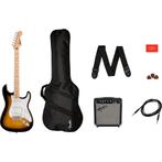 Squier Sonic Stratocaster Pack MN 2-Color Sunburst elektrisc, Kinderen en Baby's, Babykleding | Maat 80, Nieuw, Verzenden