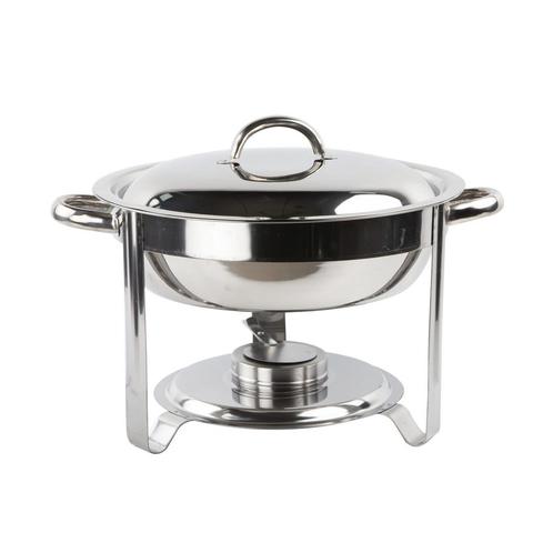 Alora Chafing Dish Rond 4.5 Liter - Geschikt Voor Soep -, Huis en Inrichting, Keuken | Keukenbenodigdheden, Nieuw