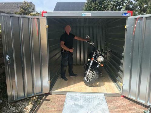 Motorstalling: nieuw, goedkoop en zelf te bouwen!, Auto diversen, Autostallingen en Garages