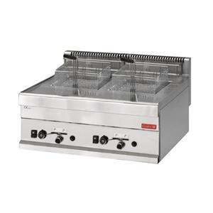 GastroM Gas Friteuse 8+8 liter 650 lijn, Zakelijke goederen, Horeca | Keukenapparatuur, Nieuw zonder verpakking, Ophalen of Verzenden
