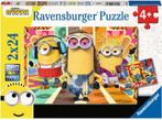 De Minions in Actie Puzzel (2 x 24 stukjes) | Ravensburger -, Kinderen en Baby's, Speelgoed | Kinderpuzzels, Nieuw, Verzenden