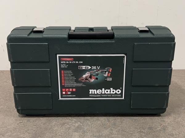 Veiling - Metabo haakseslijper WPB 36-18 LTX BL 230, Doe-het-zelf en Verbouw, Gereedschap | Slijpmachines