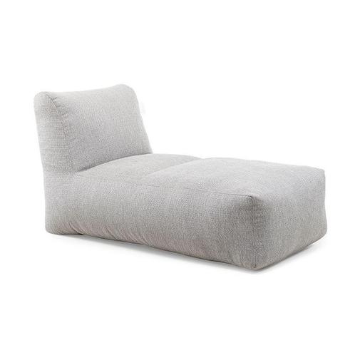 Basic Longchair Outdoor - Ash Grey, Huis en Inrichting, Zitzakken, Verzenden
