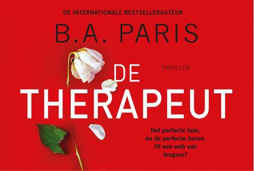 De therapeut 9789049808525 B.A. Paris, Boeken, Thrillers, Zo goed als nieuw, Verzenden
